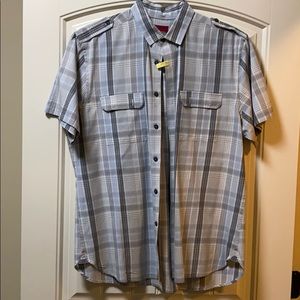 Alfani slim fit Men’s button up shirt